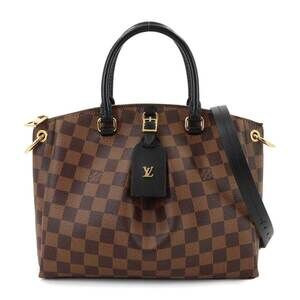 Louis Vuitton Damier Odeon Tote PM 2-way Handbag Shoulder Bag Ebene N45282 RFID
